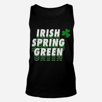 Official Irish Spring Green Shirt Unisex Tank Top - Monsterry UK