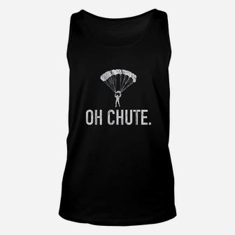 Oh Chute Skydiving Unisex Tank Top | Crazezy DE