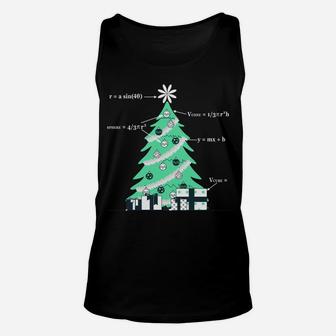 Oh Geometree Christmas Tree Funny Xmas Gift For Math Teacher Sweatshirt Unisex Tank Top | Crazezy