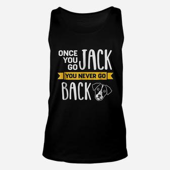 Once You Go Jack You Never Go Back Unisex Tank Top | Crazezy
