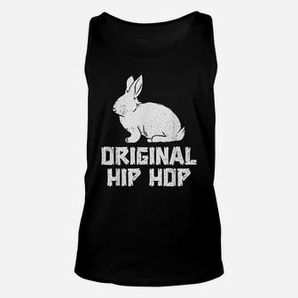 Original Hip Hop Bunny Easter Day Vintage Unisex Tank Top | Crazezy UK
