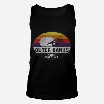 Outer Banks Retro Sunset Vintage Hoodie Unisex Tank Top | Crazezy