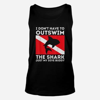 Outswim My Dive Buddy Unisex Tank Top | Crazezy