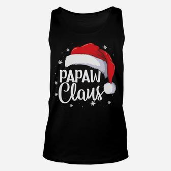Papaw Claus Christmas Family Matching Pajama Santa Gift Sweatshirt Unisex Tank Top | Crazezy