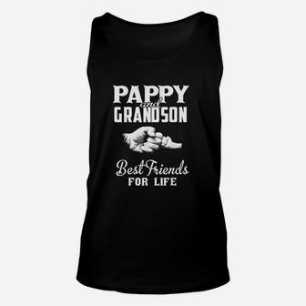 Pappy And Grandson Best Friends For Life Unisex Tank Top | Crazezy AU