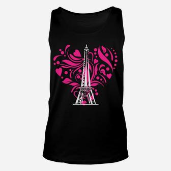 Paris Eiffel Tower | Take Me To Paris France Unisex Tank Top | Crazezy CA