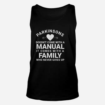 Parkinsons Disease Awareness Unisex Tank Top - Thegiftio UK