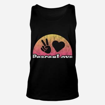Peace Love And Adhd Unisex Tank Top | Crazezy AU