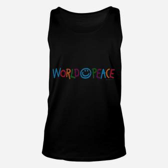 Peace Resource Project World Peace Unisex Tank Top - Thegiftio