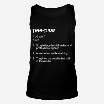 Peepaw Definition T Shirt - Funny Father's Day Gift Tee Unisex Tank Top | Crazezy