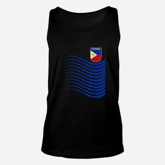 Philippines Soccer Jersey Pilipinas Basketball Flag Gift Unisex Tank Top | Crazezy