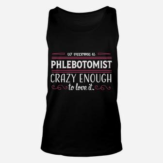 Phlebotomist Hoodie For Women Funny Phlebotomy Job Gift Unisex Tank Top | Crazezy