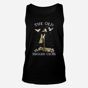 Pigeons Christian The Old Rugged Cross Unisex Tank Top - Monsterry AU