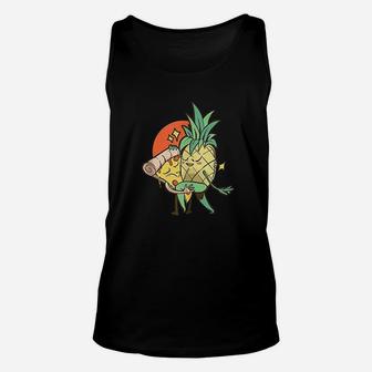 Pineapple And Pizza Love Story Unisex Tank Top | Crazezy
