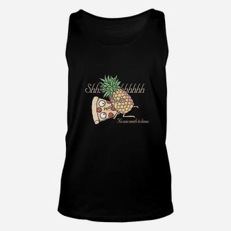 Pineapple Pizza No One Needs To Know Unisex Tank Top | Crazezy AU