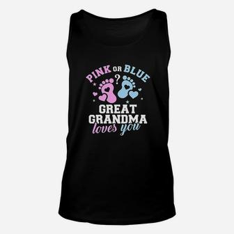 Pink Or Blue Unisex Tank Top | Crazezy