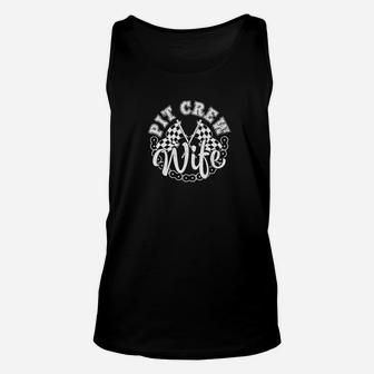 Pit Crew Wife Race Team Member Or Party Host Unisex Tank Top - Thegiftio UK