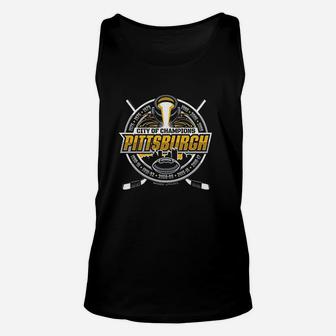 Pittsburgh Fans City Of Champions Black Unisex Tank Top | Crazezy