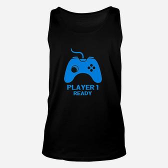 Player 1 In Combo With Player 2 And 3 For New Parents Unisex Tank Top | Crazezy CA