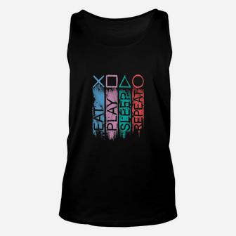 Player Ps From Pampling Unisex Tank Top - Monsterry