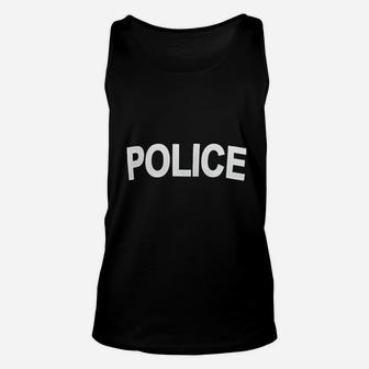 Police Unisex Tank Top | Crazezy AU