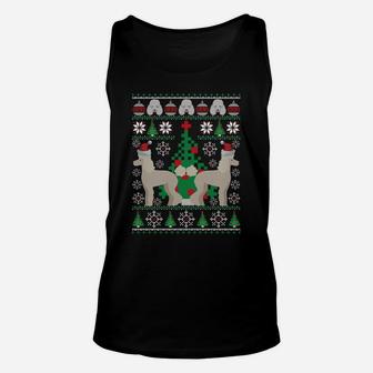 Poodle Ugly Christmas Funny Holiday Dog Lover Xmas Gift Sweatshirt Unisex Tank Top | Crazezy
