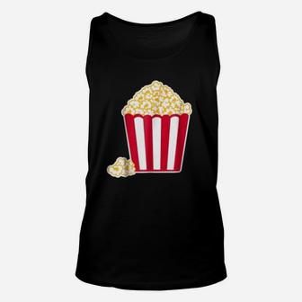 Popcorn Popping Gift Unisex Tank Top - Thegiftio UK