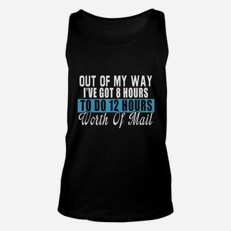 Postal Worker Funny Postal Service Unisex Tank Top - Thegiftio