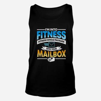 Postal Worker Gifts Funny Mail Carrier Mailman Post Office Unisex Tank Top - Thegiftio UK