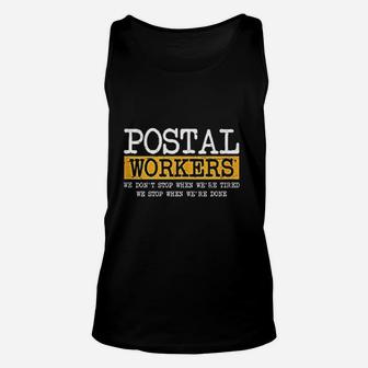 Postal Worker Unisex Tank Top - Thegiftio UK