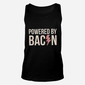 Powered By Bacon Unisex Tank Top | Crazezy UK
