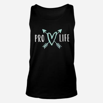 Pro Lives For Women Boho Hearts Unisex Tank Top | Crazezy DE