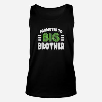 Promoted To Big Brother Gender Reveal For Sibling Unisex Tank Top - Monsterry