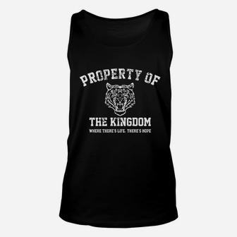 Property Of The Kingdom Unisex Tank Top | Crazezy UK