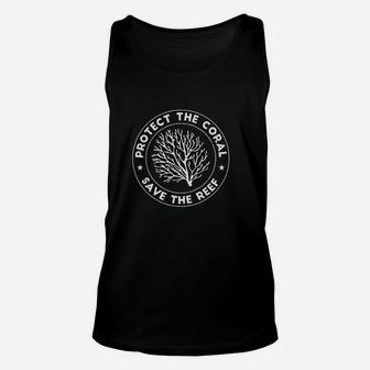 Protect The Coral Save The Reef Unisex Tank Top | Crazezy AU