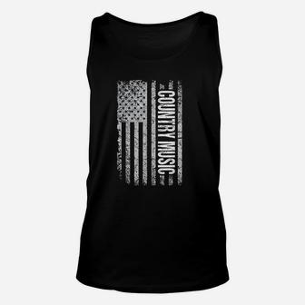 Proud American Flag Country Music Deep South Unisex Tank Top | Crazezy UK