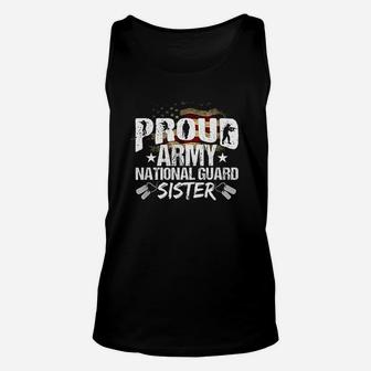 Proud Army National Guard Sister Unisex Tank Top | Crazezy
