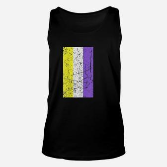 Proud Nonbinary Community Colorful Pride Flag Lgbt Gift Unisex Tank Top | Crazezy AU