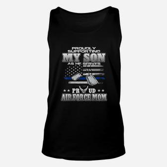Proudly Supporting My Son Unisex Tank Top | Crazezy