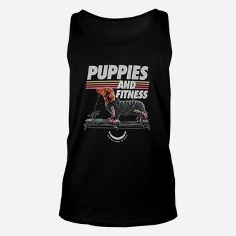 Puppies Puppies Fitness Unisex Tank Top - Thegiftio UK