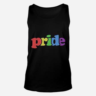 Rainbow Pride Unisex Tank Top | Crazezy UK