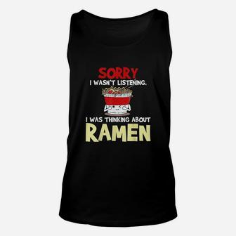 Ramen Japanese Noodles Funny Unisex Tank Top | Crazezy CA