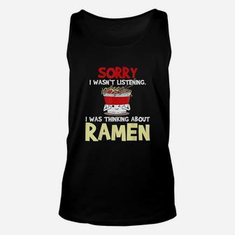 Ramen Japanese Noodles Funny Unisex Tank Top - Thegiftio