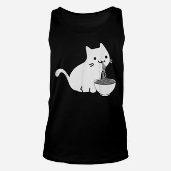 Ramen Soup I Pho Soup I Cat Noodle Soup I Cats Unisex Tank Top | Crazezy