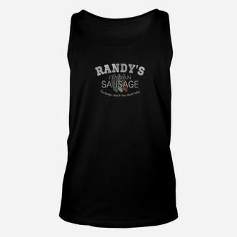 Randys Italian Sausage Funny Italian Unisex Tank Top - Thegiftio UK