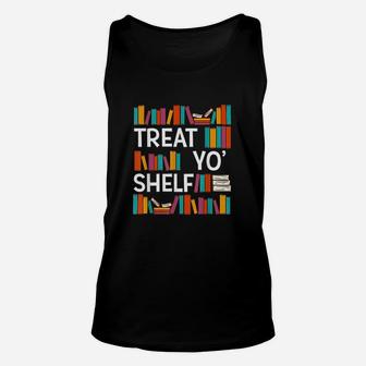 Reading Gift Book Lover Reader Librarian Unisex Tank Top | Crazezy