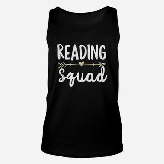 Reading Squad Unisex Tank Top | Crazezy CA