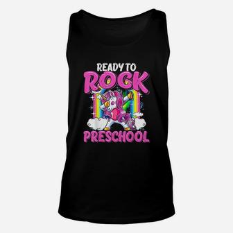 Ready To Rock Preschool Dabbing Unicorn Unisex Tank Top | Crazezy UK