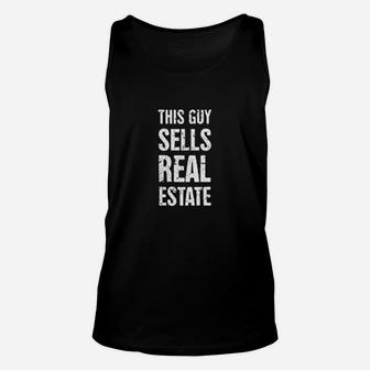 Real Estate Real Estate Agents Job Title Gift Unisex Tank Top - Seseable