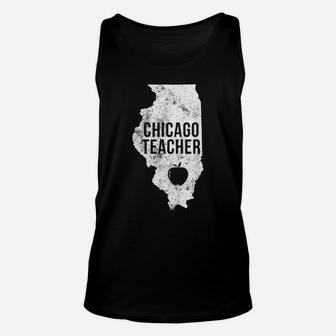 Red For Ed Chicago Teacher Public Education Unisex Tank Top | Crazezy